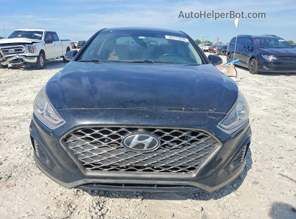 5NPE34AF2KH820920 2019 HYUNDAI SONATA Black Вид спереду