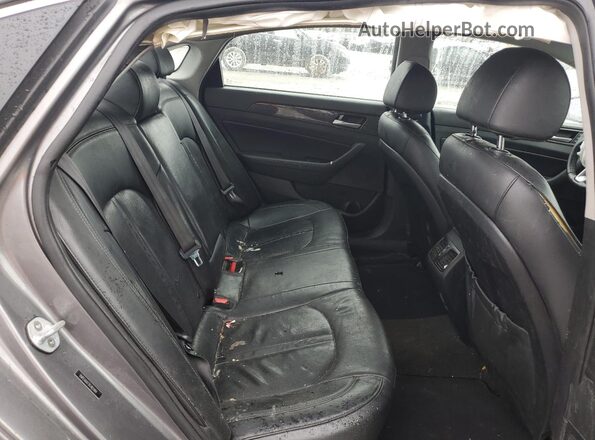 5NPE34AF2KH821484 2019 HYUNDAI SONATA Gray Вид задніх сидінь