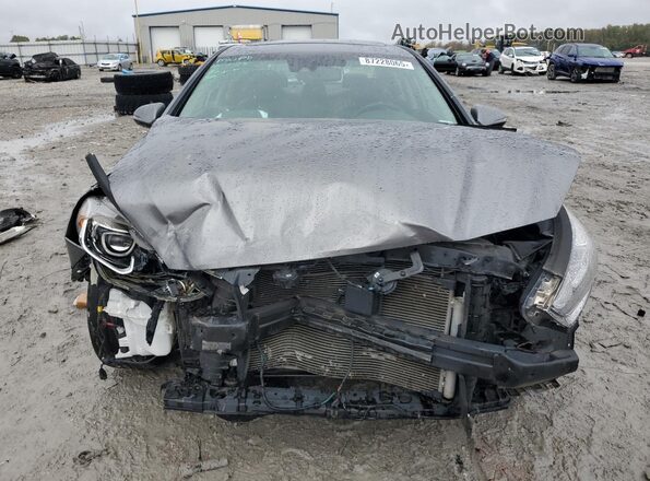 5NPE34AF2KH821484 2019 HYUNDAI SONATA Gray Вид спереду