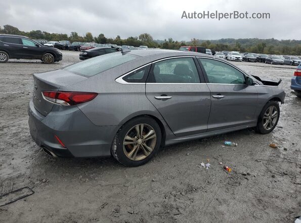 5NPE34AF2KH821484 2019 HYUNDAI SONATA Gray Задня права чверть