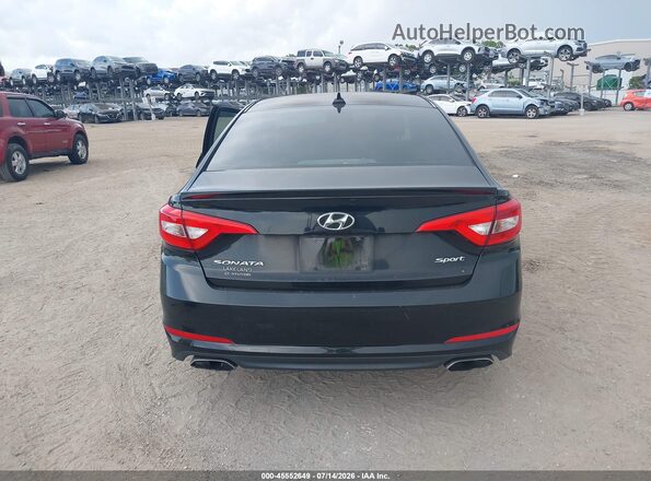 5NPE34AF3GH274281 2016 HYUNDAI SONATA Black 