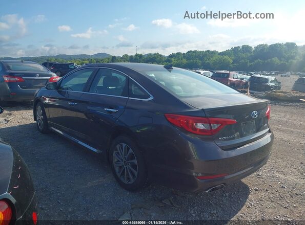 5NPE34AF3GH312303 2016 HYUNDAI SONATA Серый Панорамный вид салона 360°