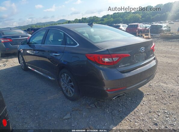 5NPE34AF3GH312303 2016 HYUNDAI SONATA Серый Задняя левая четверть