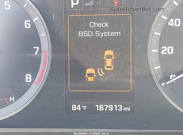 5NPE34AF3GH312303 2016 HYUNDAI SONATA Серый 
