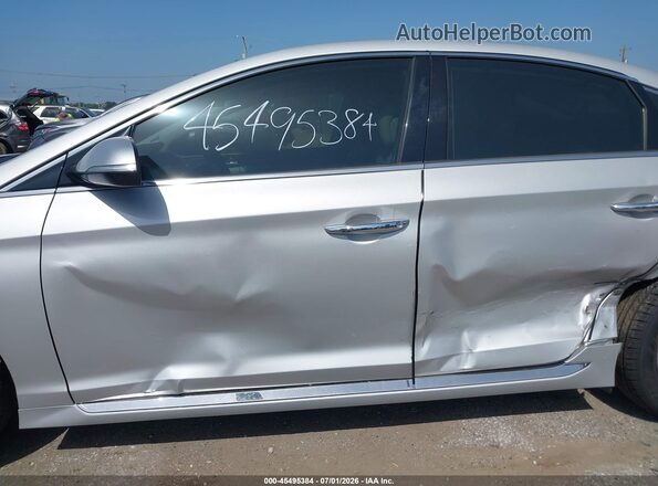 5NPE34AF3GH332163 2016 HYUNDAI SONATA Silver Front view