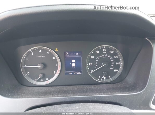 5NPE34AF3GH335399 2016 HYUNDAI SONATA Red Հետևի նստատեղերի տեսք