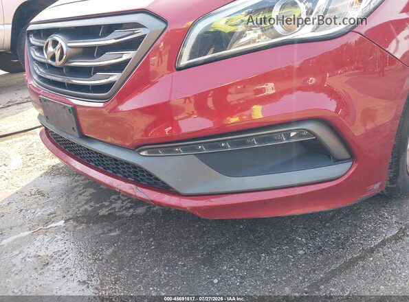 5NPE34AF3GH335399 2016 HYUNDAI SONATA Red 