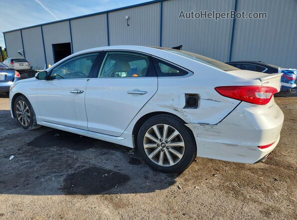 5NPE34AF3GH336584 2016 HYUNDAI SONATA Белый Задняя левая четверть