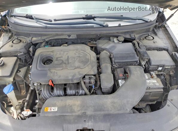 5NPE34AF3GH360822 2016 HYUNDAI SONATA Black უკანა სალონის ხედი
