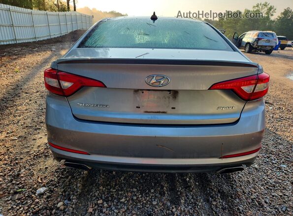 5NPE34AF3GH389267 2016 HYUNDAI SONATA Silver Հետևի տեսք