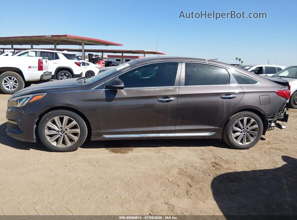 5NPE34AF3GH425281 2016 HYUNDAI SONATA Серый 
