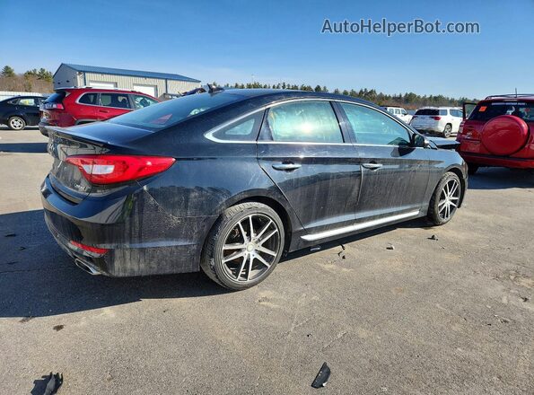 5NPE34AF3GH432697 2016 HYUNDAI SONATA Black Rear right
