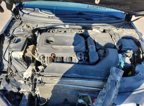 5NPE34AF3GH432697 2016 HYUNDAI SONATA Black Rear interior view