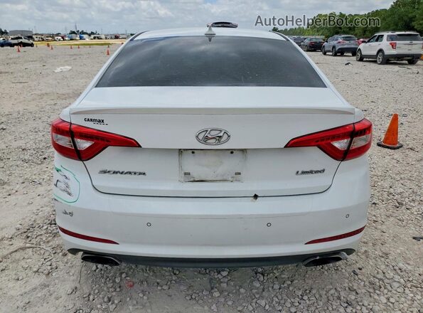 5NPE34AF3HH483392 2017 HYUNDAI SONATA White Vista trasera