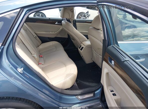 5NPE34AF3HH564361 2017 HYUNDAI SONATA Light Blue Вид наклейки з VIN-кодом