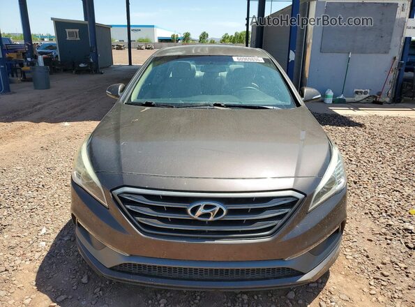 5NPE34AF3HH588286 2017 HYUNDAI SONATA Gray Vista frontal