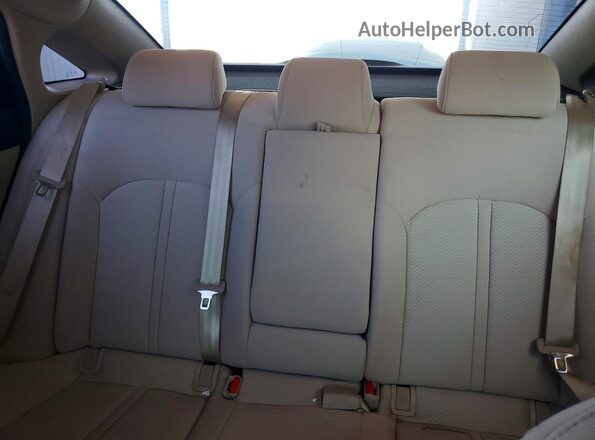 5NPE34AF3HH588286 2017 HYUNDAI SONATA Gray Vista de los asientos traseros