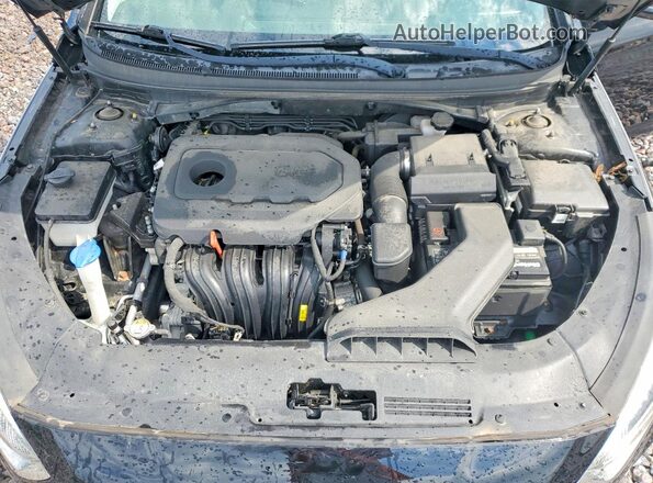 5NPE34AF3JH613029 2018 HYUNDAI SONATA Black Rear interior view