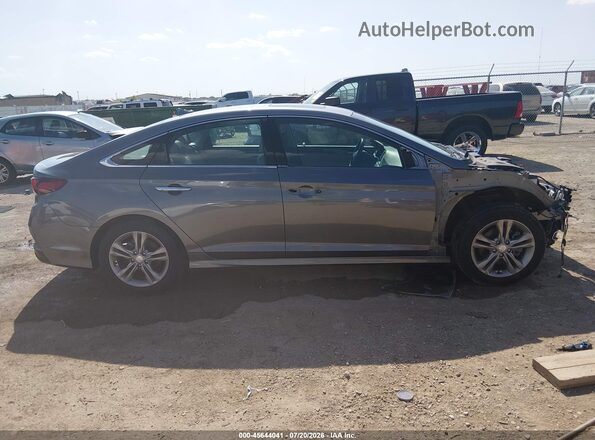 5NPE34AF3JH618585 2018 HYUNDAI SONATA Gray 360 interior view