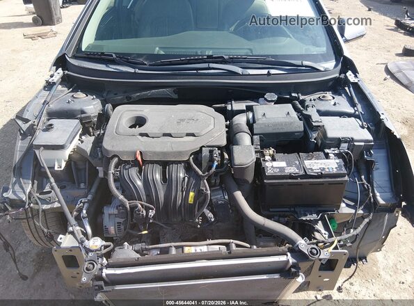 5NPE34AF3JH618585 2018 HYUNDAI SONATA Gray Rear view