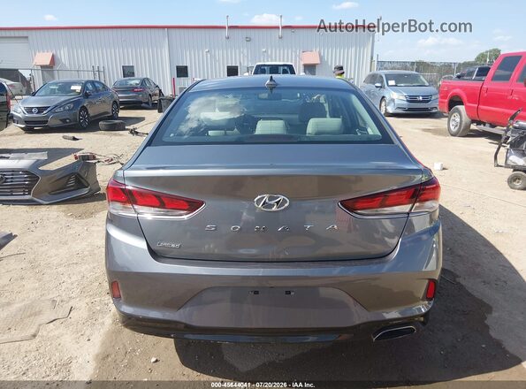 5NPE34AF3JH618585 2018 HYUNDAI SONATA Gray 