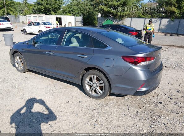 5NPE34AF3JH661260 2018 HYUNDAI SONATA Gray Tył lewy