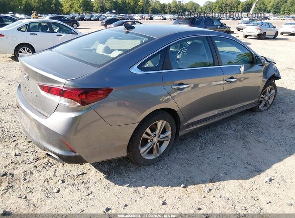 5NPE34AF3JH661260 2018 HYUNDAI SONATA Gray Tył prawy