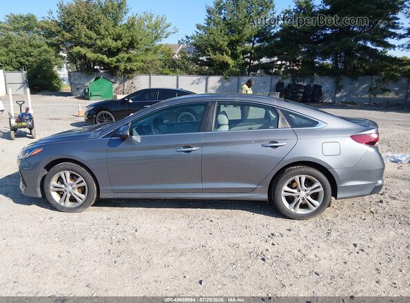 5NPE34AF3JH661260 2018 HYUNDAI SONATA Gray Widok wnętrza 360 stopni