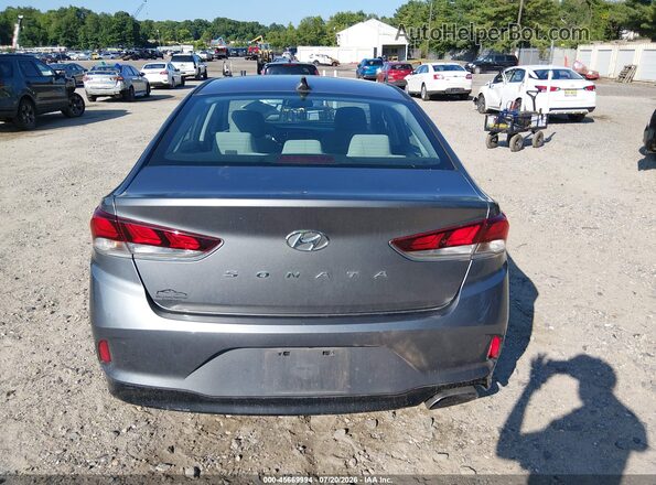 5NPE34AF3JH661260 2018 HYUNDAI SONATA Gray 