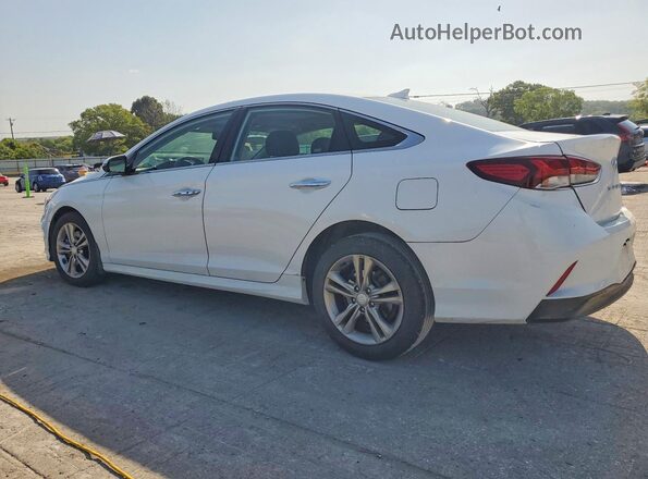 5NPE34AF3JH702342 2018 HYUNDAI SONATA White Задня ліва чверть