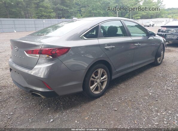 5NPE34AF3JH718850 2018 HYUNDAI SONATA Gray Rear right