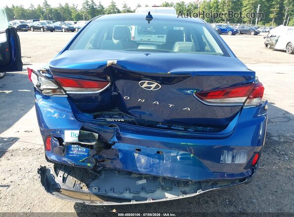 5NPE34AF3JH727970 2018 HYUNDAI SONATA Blue 