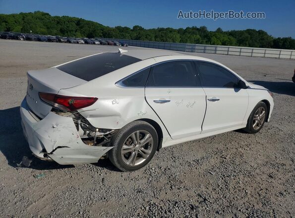 5NPE34AF3KH743684 2019 HYUNDAI SONATA White Trasero derecho