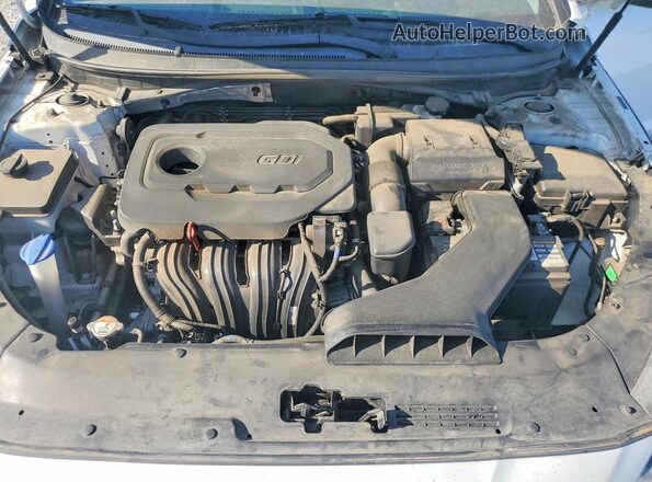 5NPE34AF3KH743684 2019 HYUNDAI SONATA White Vista interior trasera