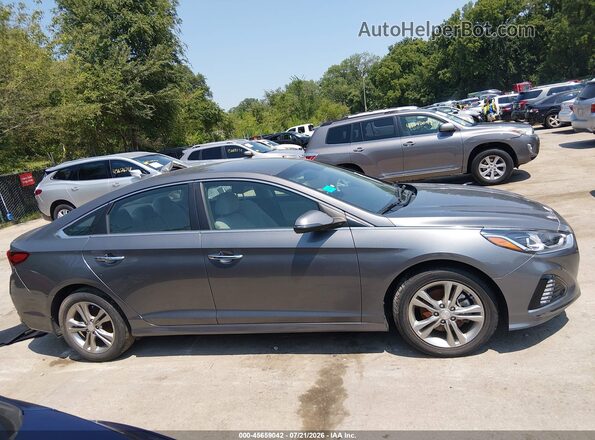 5NPE34AF3KH799186 2019 HYUNDAI SONATA Gray Սարքավորումների վահանակի տեսք