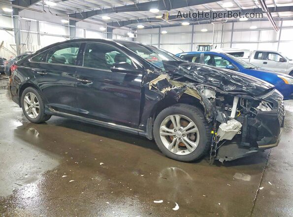 5NPE34AF3KH803110 2019 HYUNDAI SONATA Black Front right