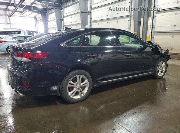 5NPE34AF3KH803110 2019 HYUNDAI SONATA Black Rear right