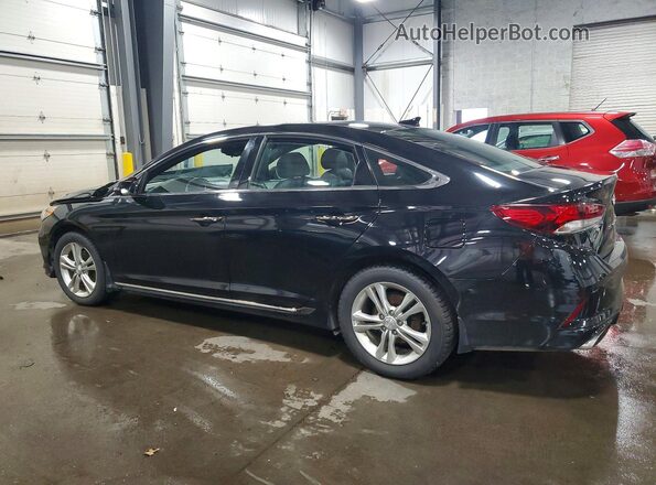 5NPE34AF3KH803110 2019 HYUNDAI SONATA Black Rear left