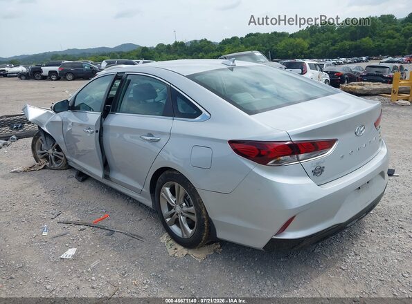 5NPE34AF3KH805861 2019 HYUNDAI SONATA Silver Задня ліва чверть