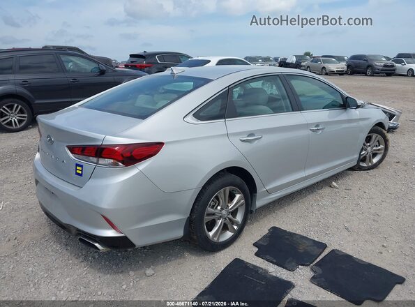 5NPE34AF3KH805861 2019 HYUNDAI SONATA Silver Задня права чверть