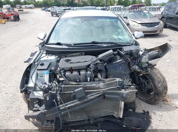 5NPE34AF3KH805861 2019 HYUNDAI SONATA Silver Вид задньої частини салону