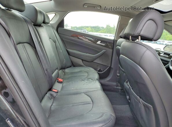 5NPE34AF4GH303058 2016 HYUNDAI SONATA Черный Вид задних сидений