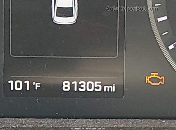 5NPE34AF4GH345777 2016 HYUNDAI SONATA Черный Вид щитка приборов