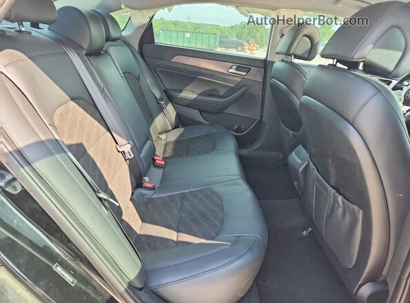 5NPE34AF4GH363731 2016 HYUNDAI SONATA Black Հետևի նստատեղերի տեսք