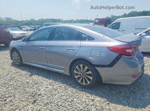 5NPE34AF4GH376236 2016 HYUNDAI SONATA Серый Задняя левая четверть