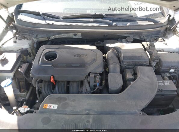 5NPE34AF4GH424155 2016 HYUNDAI SONATA Silver Vista trasera