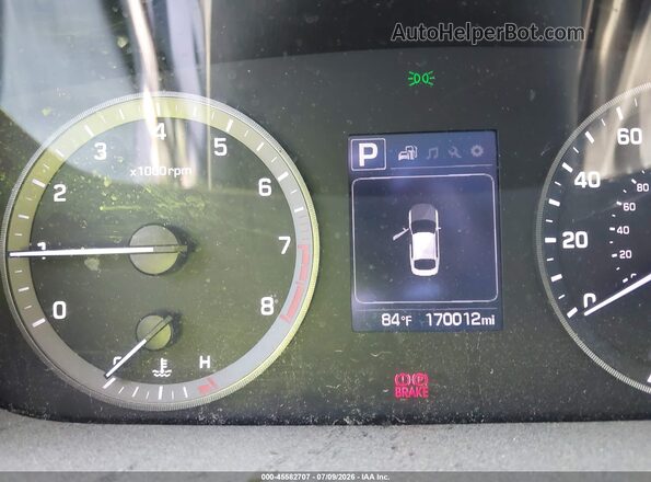 5NPE34AF4GH424155 2016 HYUNDAI SONATA Silver Vista de los asientos traseros