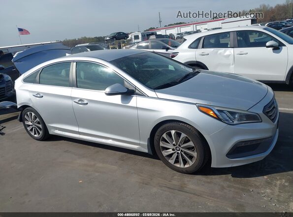 5NPE34AF4GH424155 2016 HYUNDAI SONATA Silver Vista interior de 360 grados