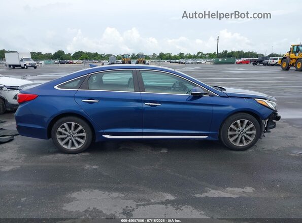 5NPE34AF4GH426634 2016 HYUNDAI SONATA Blue 360 interior view