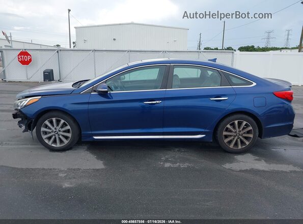 5NPE34AF4GH426634 2016 HYUNDAI SONATA Blue 
